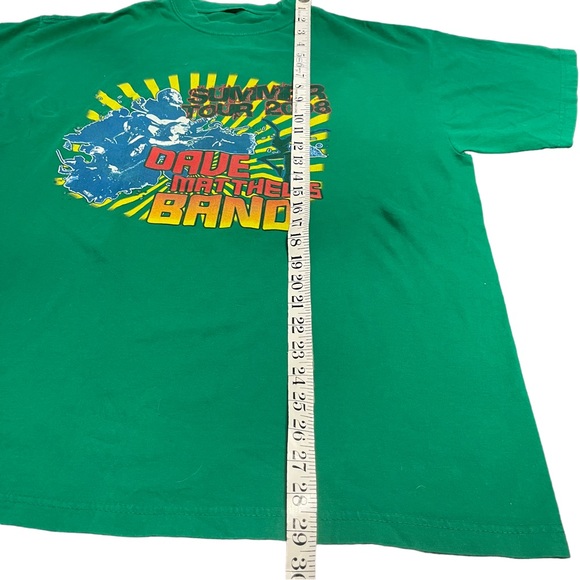 Dave Matthew’s 2008 Summer Tour T Shirt size L ago XL - Picture 7 of 9